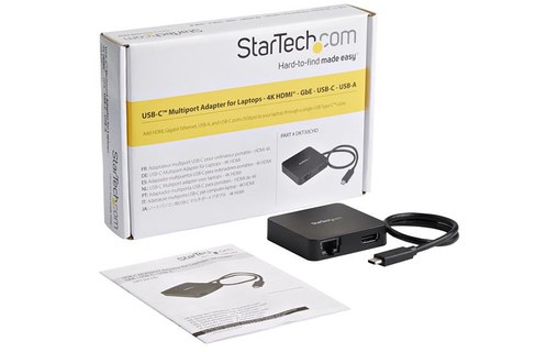 StarTech.com DKT30CHD station d'accueil Avec fil USB 3.2 Gen 1 (3.1 Gen 1) Type-