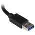 StarTech.com Hub USB 3.0 portable à 3 ports avec câble intégré plus Gigabit Ethe