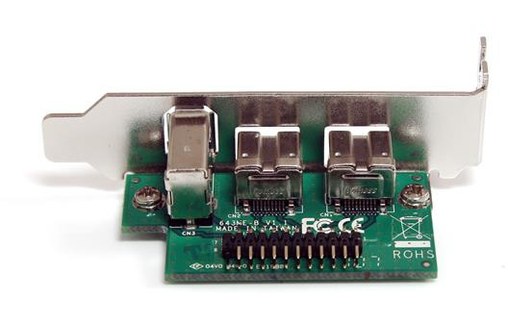 StarTech.com Carte FireWire Mini PCI Express 1394 2b 1a 3 ports