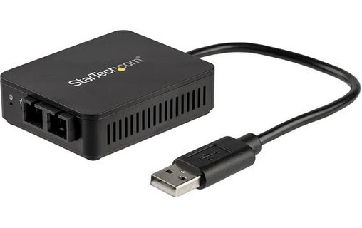 StarTech.com Adaptateur réseau USB 2.0 vers fibre optique SC jusqu'à 2 km - USB