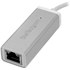 StarTech.com Adaptateur réseau USB-C vers RJ45 Gigabit Ethernet - M/F - Argent
