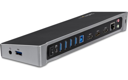 StarTech.com Station d'accueil USB 3.0 triple affichage pour ordinateur portable