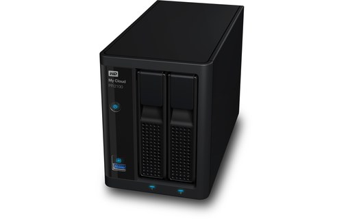 WD 4To My Cloud Pro PR2100 - Serveur NAS avec disques durs 2x2To