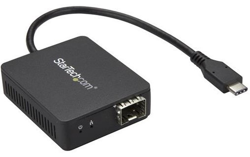 StarTech.com Adaptateur réseau USB-C vers fibre optique Gigabit Ethernet avec SF