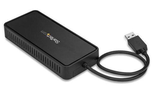 StarTech.com Station d'accueil USB 3.0 double affichage DisplayPort 4K 60Hz pour