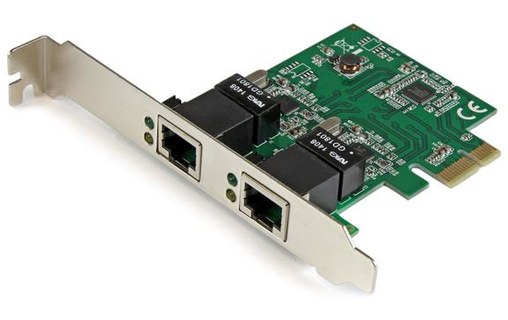 StarTech.com Carte réseau PCI Express à 2 ports Gigabit Ethernet - Adaptateur NI