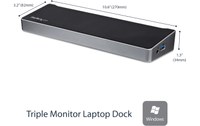 StarTech.com Station d'accueil USB 3.0 triple affichage pour ordinateur portable