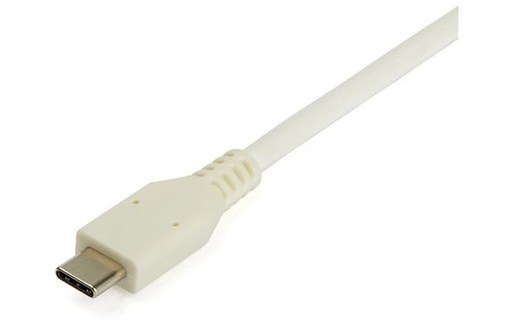 StarTech.com Adaptateur USB-C vers Ethernet Gigabit avec port USB 3.0 - Blanc