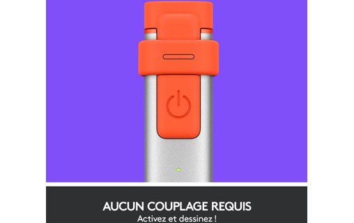 Logitech 914-000046 stylet Orange, Argent 20 g