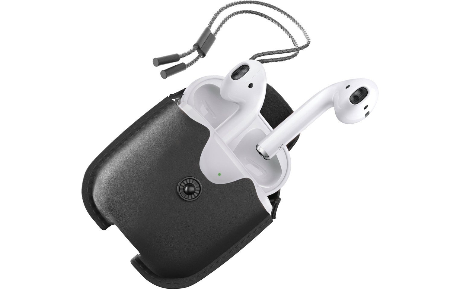 Woodcessories AirCase - Étui de protection en cuir pour AirPods
