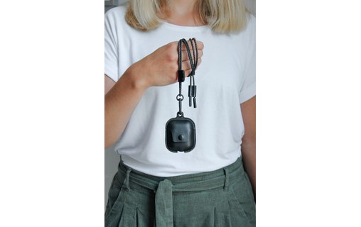 Woodcessories AirCase - Étui de protection en cuir pour AirPods