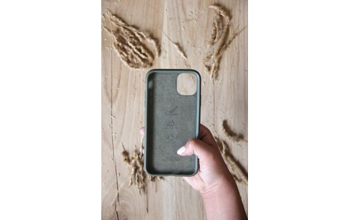 Woodcessories Bio Case iPhone 11 Vert - Coque de protection recyclable