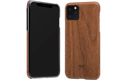 Woodcessories Slim Case iPhone 11 Pro Max Noyer - Coque de protection en bois