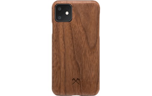 Woodcessories Slim Case iPhone 11 Pro Max Noyer - Coque de protection en bois