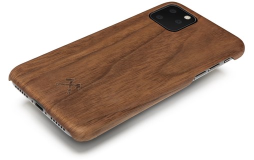 Woodcessories Slim Case iPhone 11 Pro Max Noyer - Coque de protection en bois