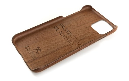 Woodcessories Slim Case iPhone 11 Pro Max Noyer - Coque de protection en bois