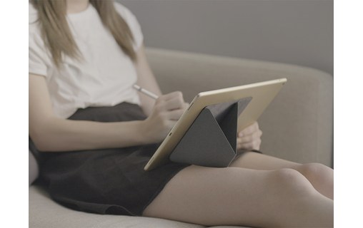 MOFT X Tablet Stand Gris Sidéral - Support pliable pour tablette 9,7" à 13"