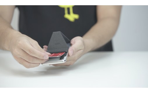 MOFT X Phone Stand Gris Sidéral - Support pliable pour iPhone et smartphone