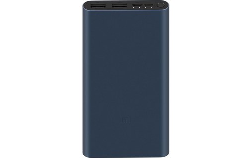 Xiaomi Mi Power Bank 3 Noir - Batterie externe 10000 mAh 18W USB
