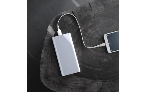 Xiaomi Mi Power Bank 3 Argent - Batterie externe 10000 mAh 18W USB