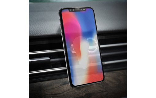 Support 3-en-1 pour iPhone SKT-H01 Bleu - Support voiture, bureau et ring