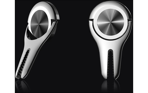 Support 2-en-1 pour iPhone SKT-H02 Noir - Support voiture et bureau