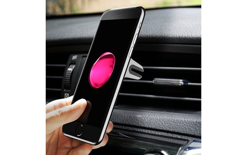 Support 2-en-1 pour iPhone SKT-H02 Bleu - Support voiture et bureau