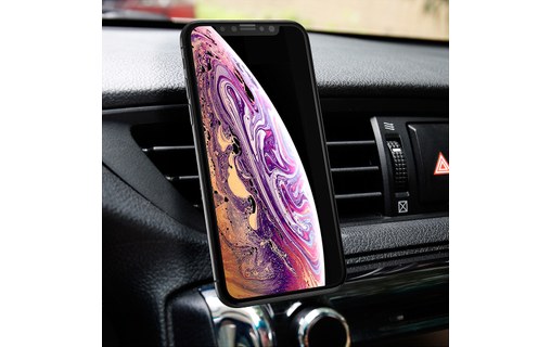 Support 2-en-1 pour iPhone SKT-H02 Bleu - Support voiture et bureau