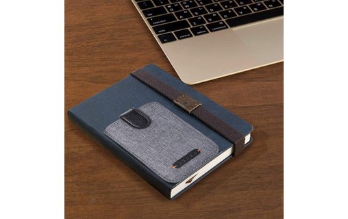 Porte-cartes adhésif 5 emplacements anti RFID pour iPhone et smartphone - Gris