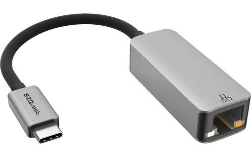 EZQuest Adaptateur USB-C vers Ethernet Gigabit - X40081 - Ethernet - EZQUEST