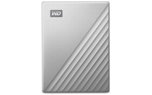 Western Digital My Passport Ultra disque dur externe 1000 Go Noir, Argent