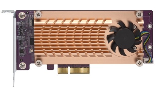 QNAP QM2-2S-220A carte et adaptateur d'interfaces M.2 Interne