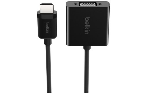 Adaptateur HDMI vers VGA Belkin AV10170BT - 25 cm