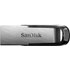 Clé USB SanDisk Ultra Flair 32 Go - Argent, Noir, Métal - USB 3.2