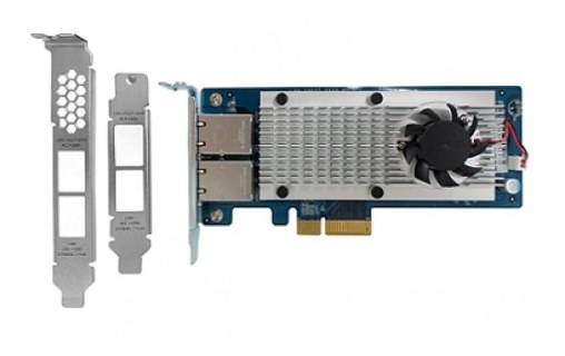 QNAP LAN-10G2T-X550 carte réseau Ethernet 10000 Mbit/s Interne