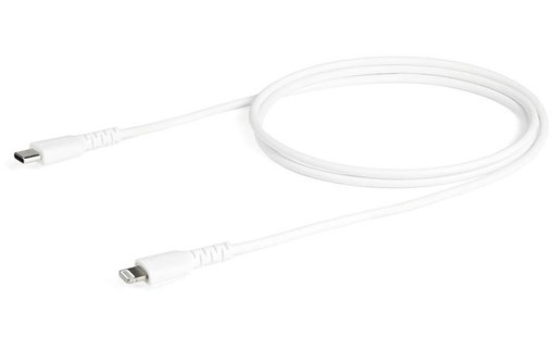 StarTech.com Câble Lightning vers USB-C de 1 m en blanc - Cértifié Apple MFi