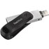Clé Lightning et USB-A SanDisk iXpand 256 Go - Argent, Gris - USB 3.2