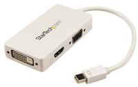 StarTech.com Adaptateur de voyage Mini DisplayPort vers VGA / DVI / HDMI - Conve