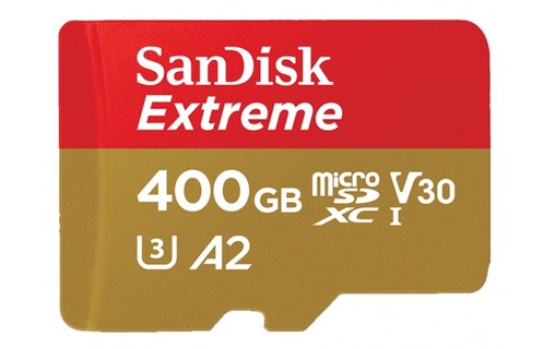 Sandisk 400GB Extreme microSDXC mémoire flash 400 Go