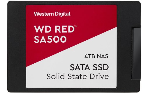 Western Digital Red SA500 2.5 4000 Go Série ATA III 3D NAND