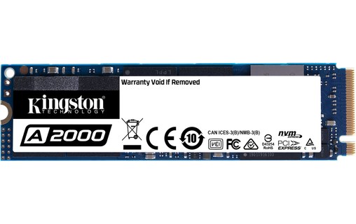 Kingston Technology A2000 M.2 250 Go PCI Express 3.0 3D NAND NVMe