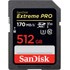 Sandisk Exrteme PRO 512 GB mémoire flash 512 Go SDXC Classe 10 UHS-I