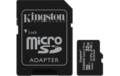 Carte microSDHC Kingston Canvas Select Plus 32 Go avec adaptateur SD, UHS-I, V10