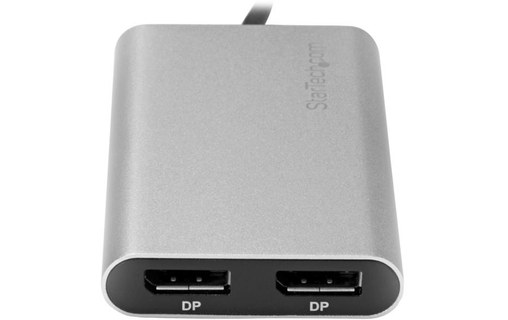 StarTech.com Adaptateur Thunderbolt 3 vers double DisplayPort - 4K 60 Hz - Compa