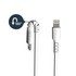 StarTech.com Câble Lightning vers USB renforcé de 2 m - Certifié Apple MFi - Bla