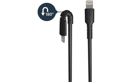 StarTech.com Câble Lightning vers USB renforcé de 1 m - Certifié Apple MFi - Noi