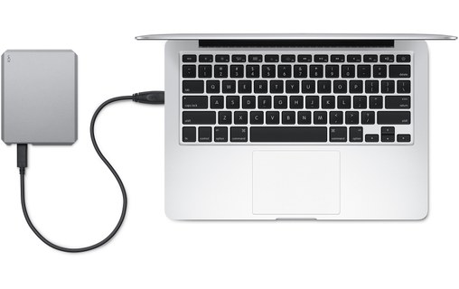 LaCie Mobile Drive 2 To Gris sidéral - Disque dur externe USB-C 2,5"