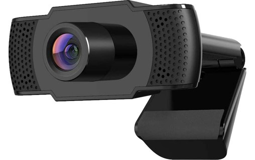 Webcam USB Full HD 1080p avec micro - Compatible Mac et PC