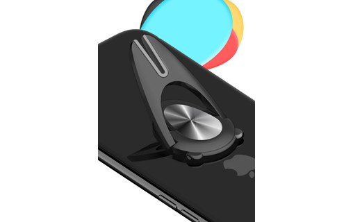 Support 2-en-1 pour iPhone SKT-H03 Rouge - Support voiture et bureau