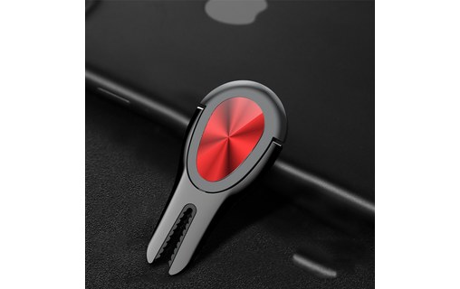 Support 2-en-1 pour iPhone SKT-H04 Rouge - Support voiture et bureau